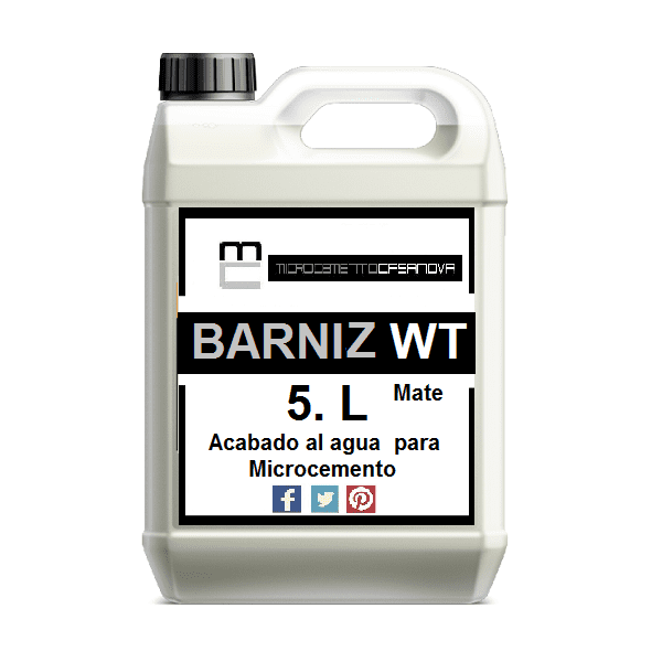 barniz para microcemento 