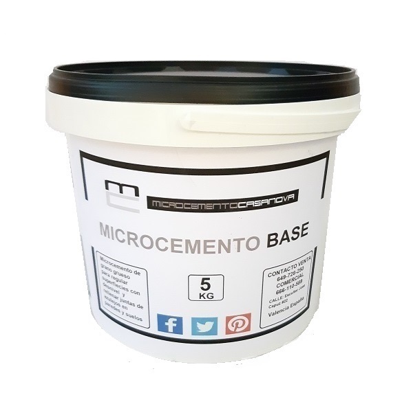 microcemento base 5 kilos