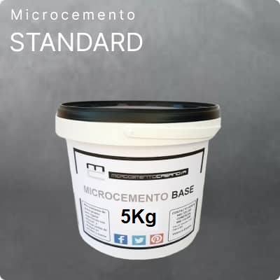 microcemento base 5 kilos standar