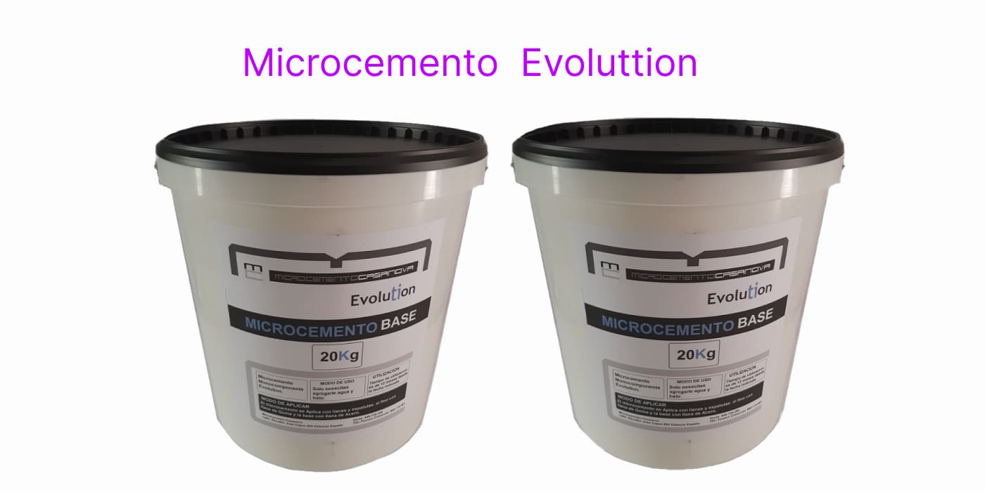 microcemento evolution monocomponente