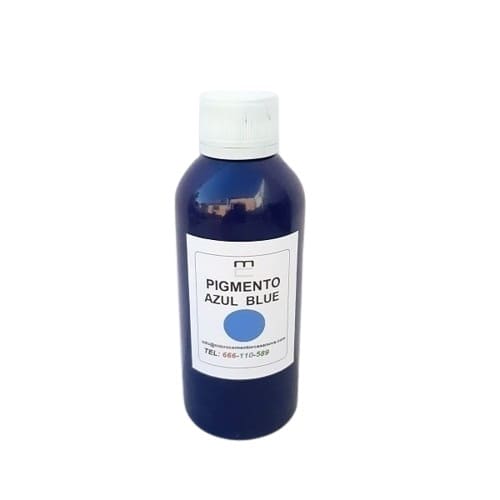 pigmento azul para microcemento 500 ml