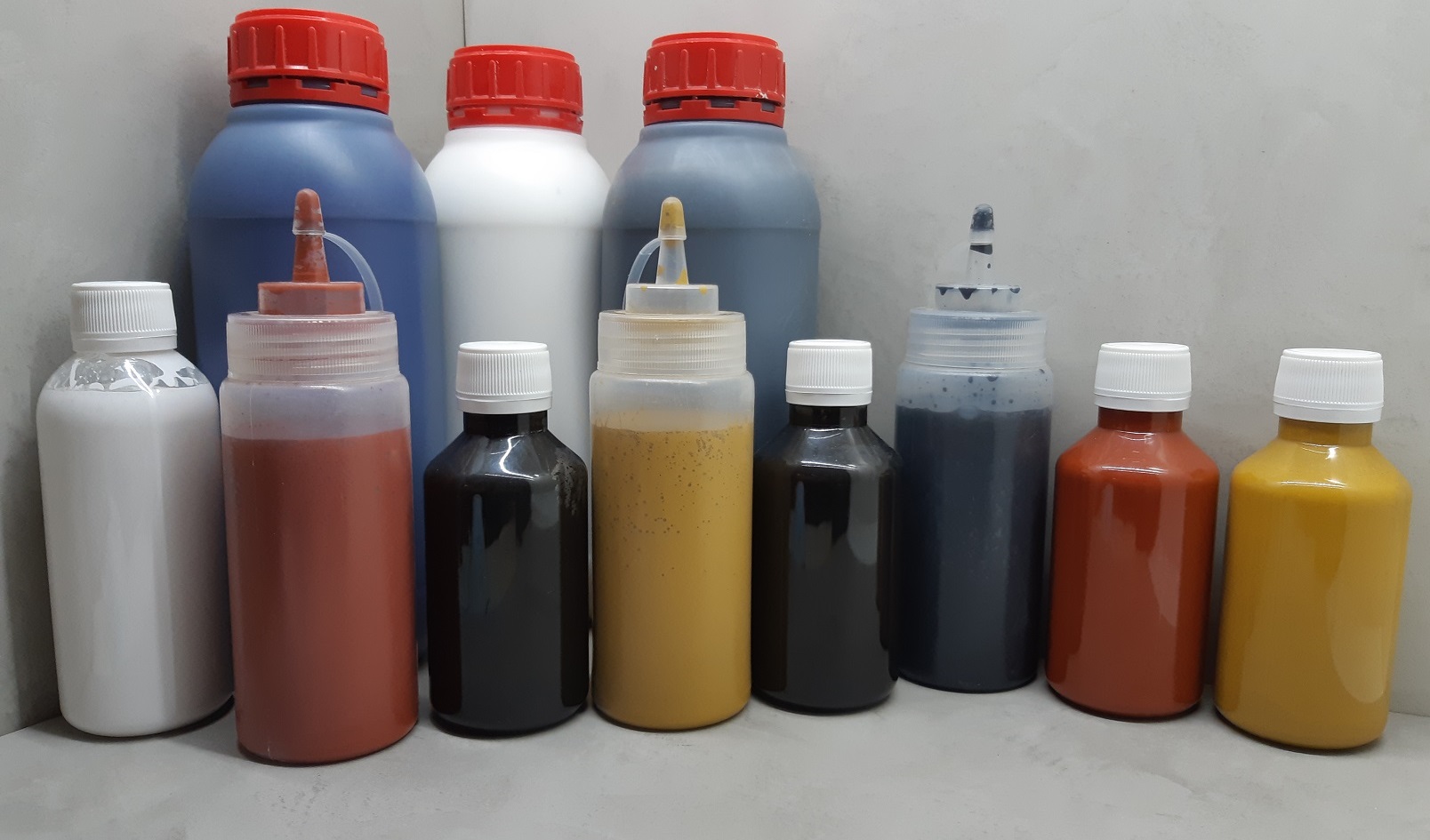 pigmentos para microcemento para dar color a paredes y suelo de microcemento