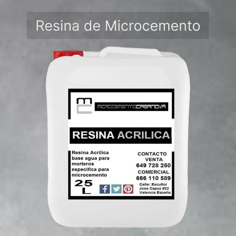 resina de microcemento